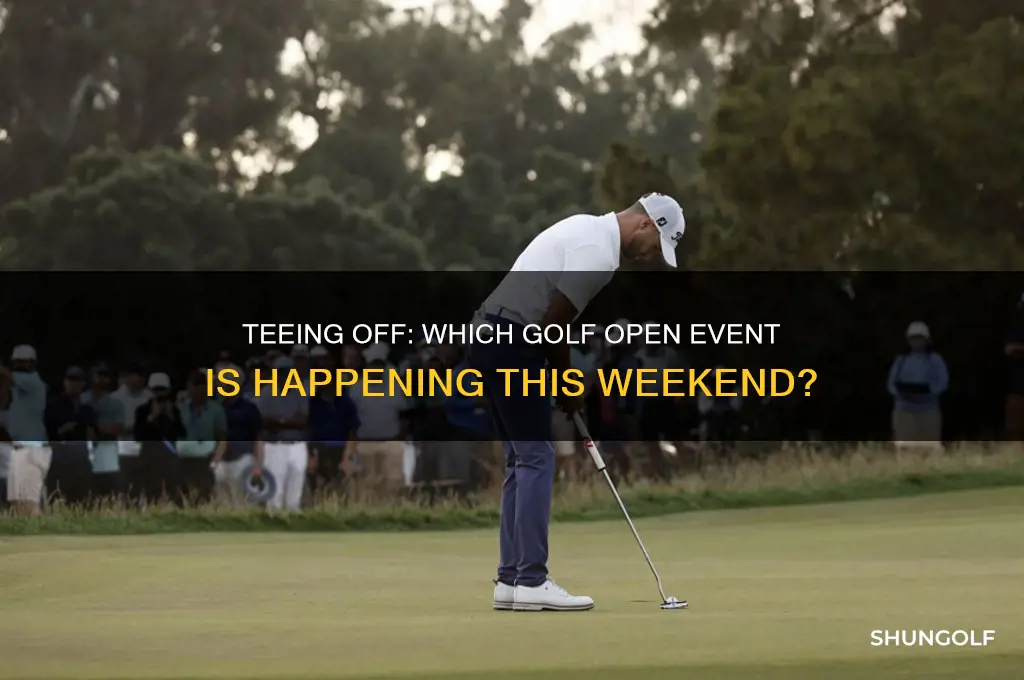 what golf open is this weekend