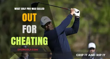 Golf Pro Cheating Scandal: Who Was Caught Breaking the Rules?