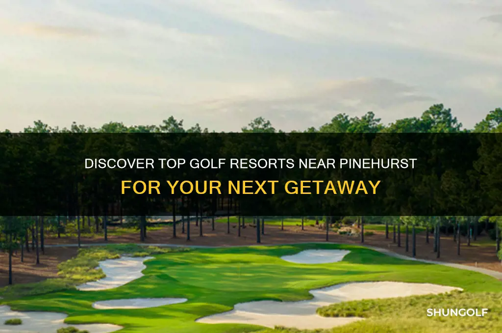 what golf resorts are near pinehurst