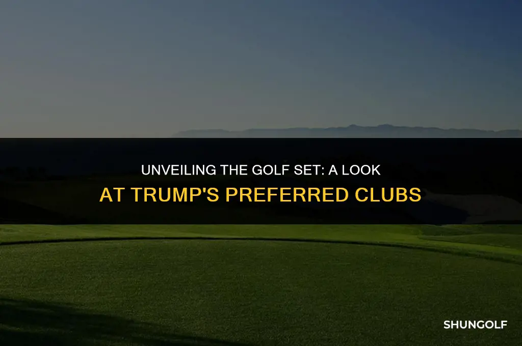 what golf set does trump use