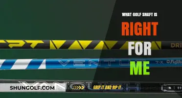 Find Your Perfect Swing: A Guide to Choosing the Right Golf Shaft