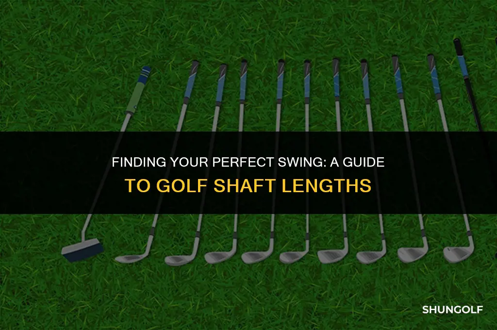 what golf shaft length is right for me
