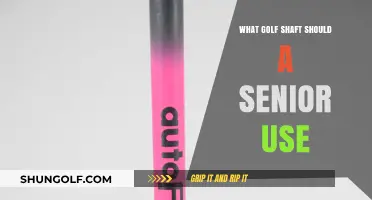 Choosing the Perfect Golf Shaft for Senior Players: A Comprehensive Guide