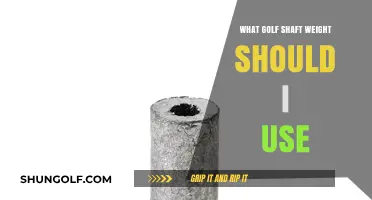 Finding Your Perfect Swing: A Guide to Golf Shaft Weights