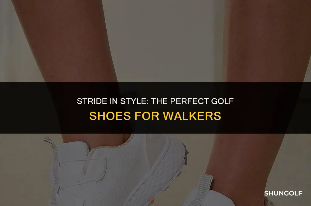 what golf shoe should a walker wear