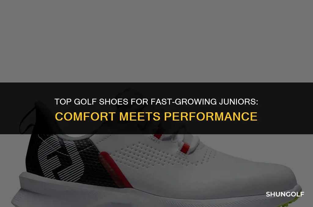 what golf shoes are best for fast grrowing juniors