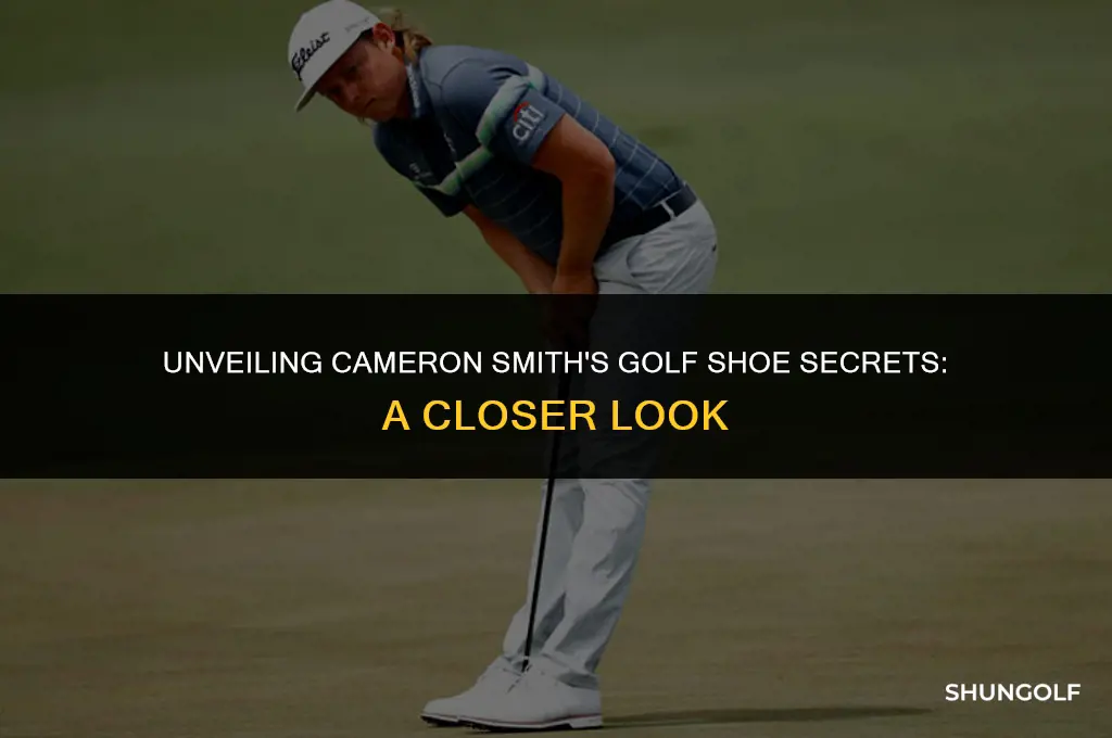 what golf shoes does cameron smith wear