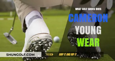 Unveiling Cameron Young's Golf Shoe Secrets: A Closer Look