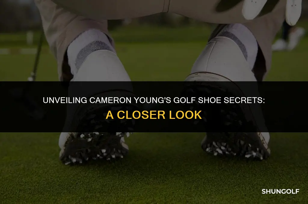 what golf shoes does cameron young wear