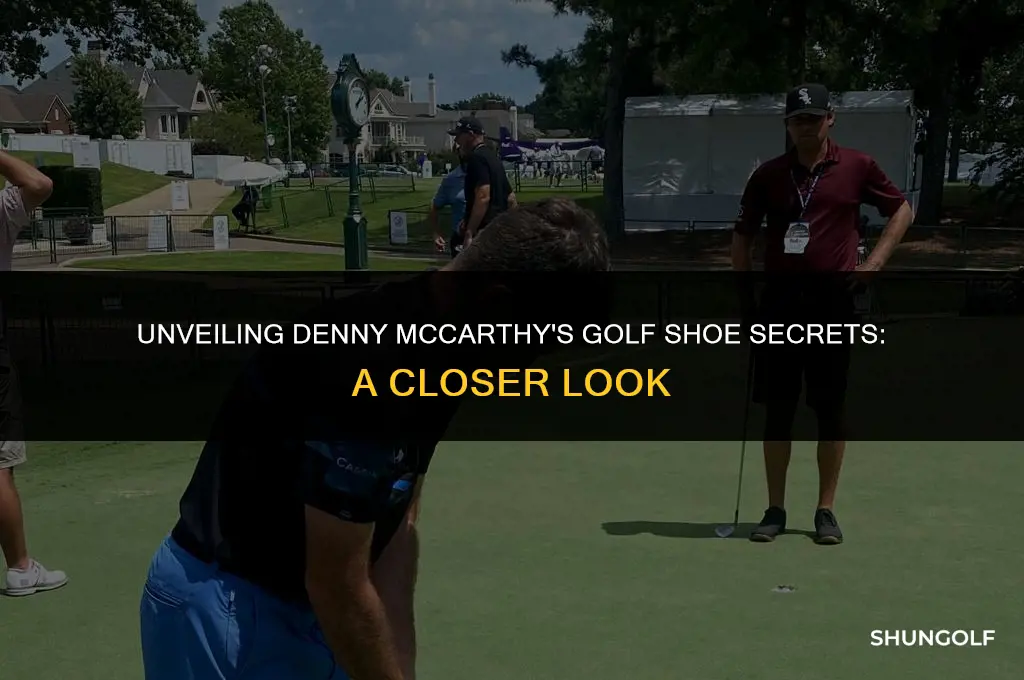 what golf shoes does denny mccarthy wear