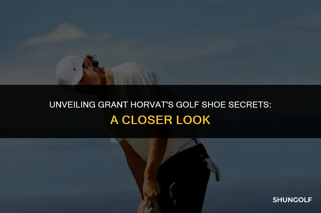what golf shoes does grant horvat wear