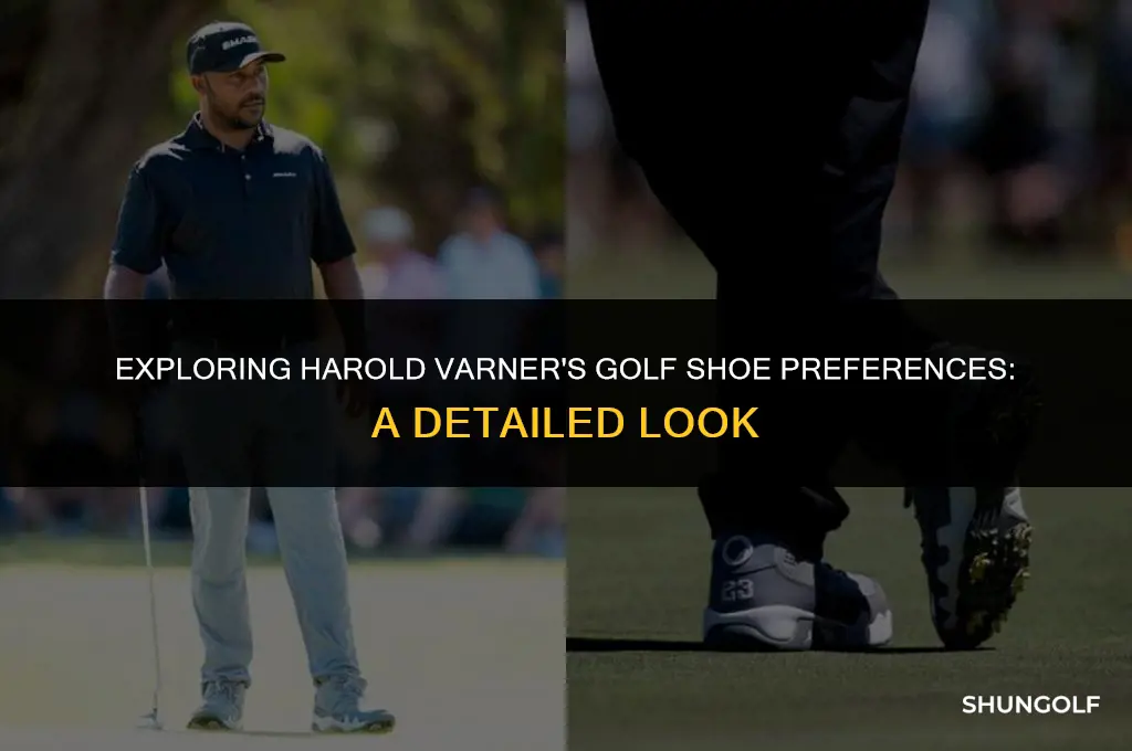 what golf shoes does harold varner wear
