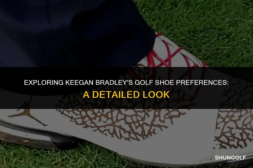 what golf shoes does keegan bradley wear