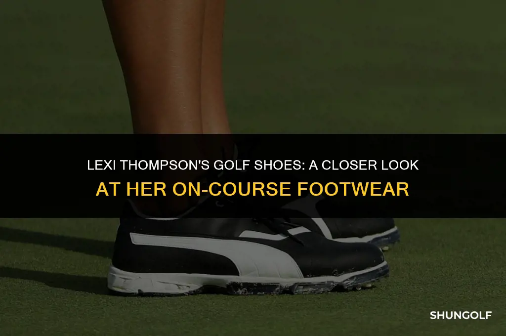 what golf shoes does lexi thompson wear