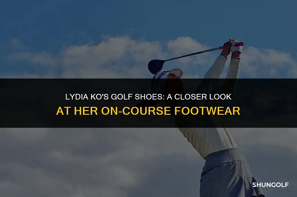 what golf shoes does lydia ko wear