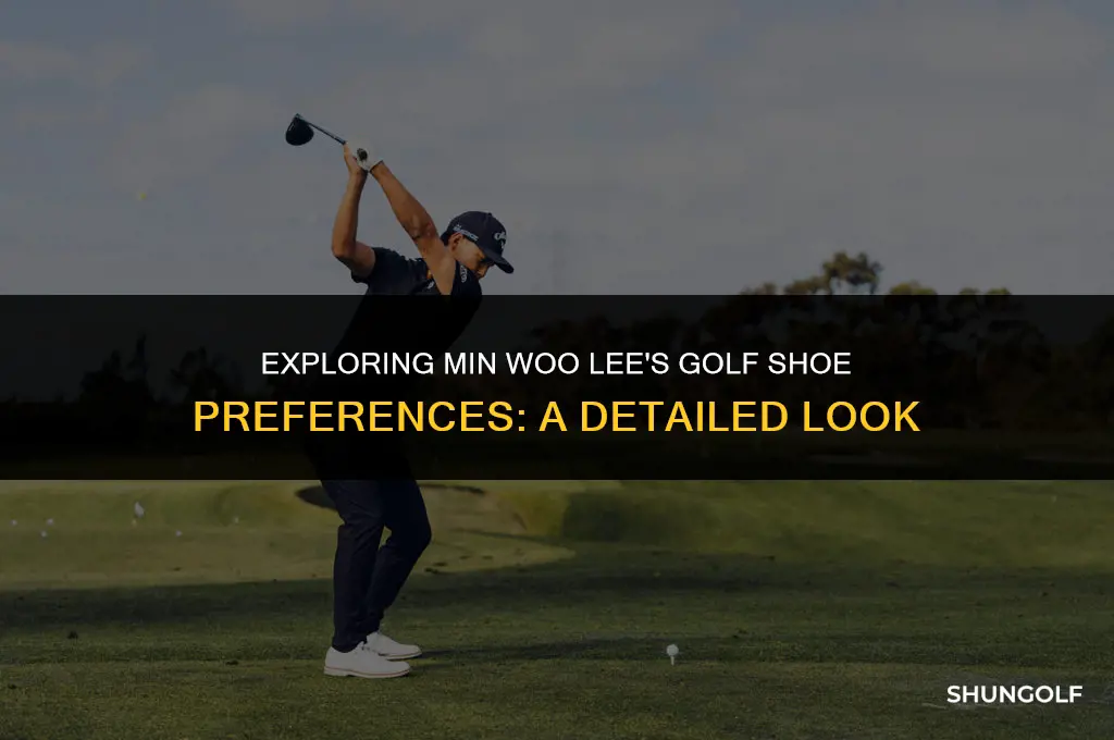 what golf shoes does min woo lee wear