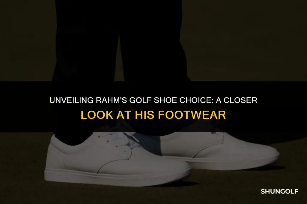 what golf shoes does rahm wear