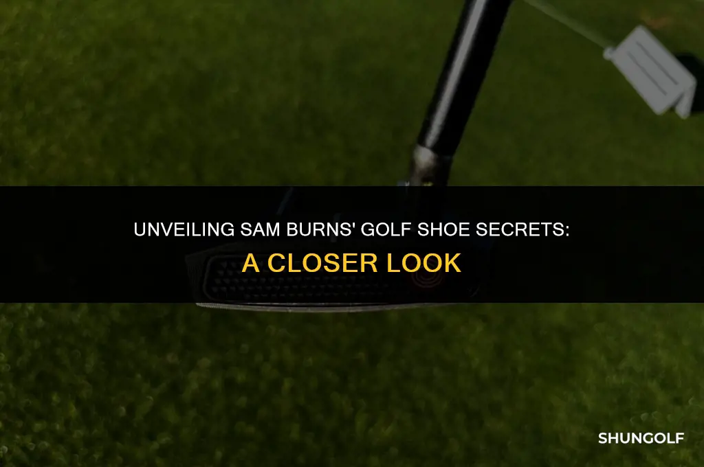 what golf shoes does sam burns wear