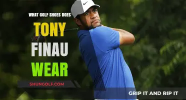 Unveiling Tony Finau's Golf Shoe Secrets: A Closer Look