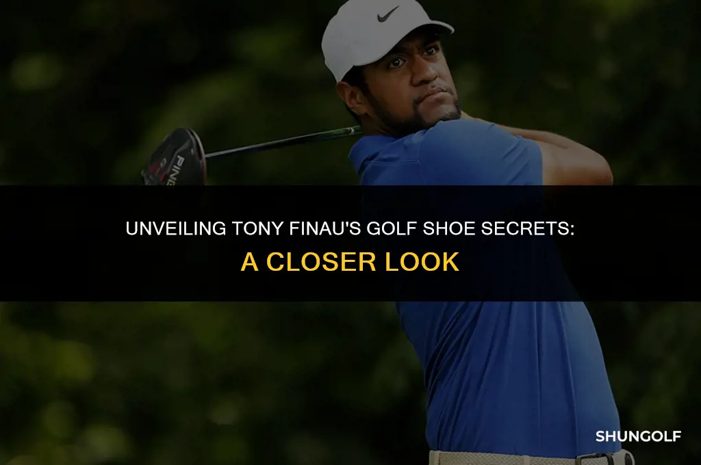 what golf shoes does tony finau wear