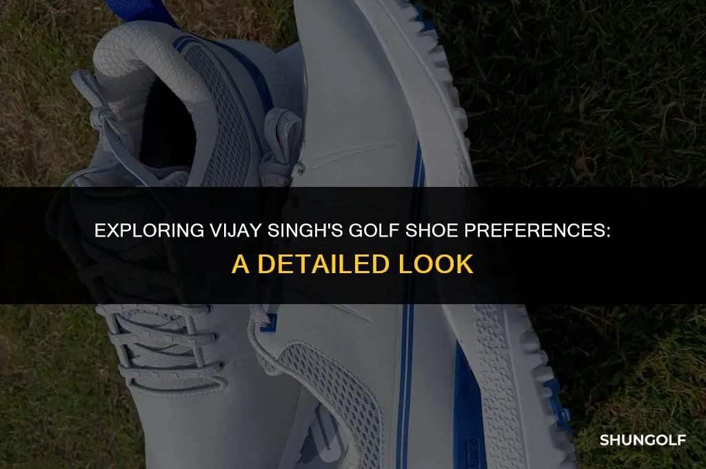 what golf shoes does vijay singh wear