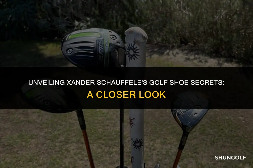 what golf shoes does xander schauffele wear