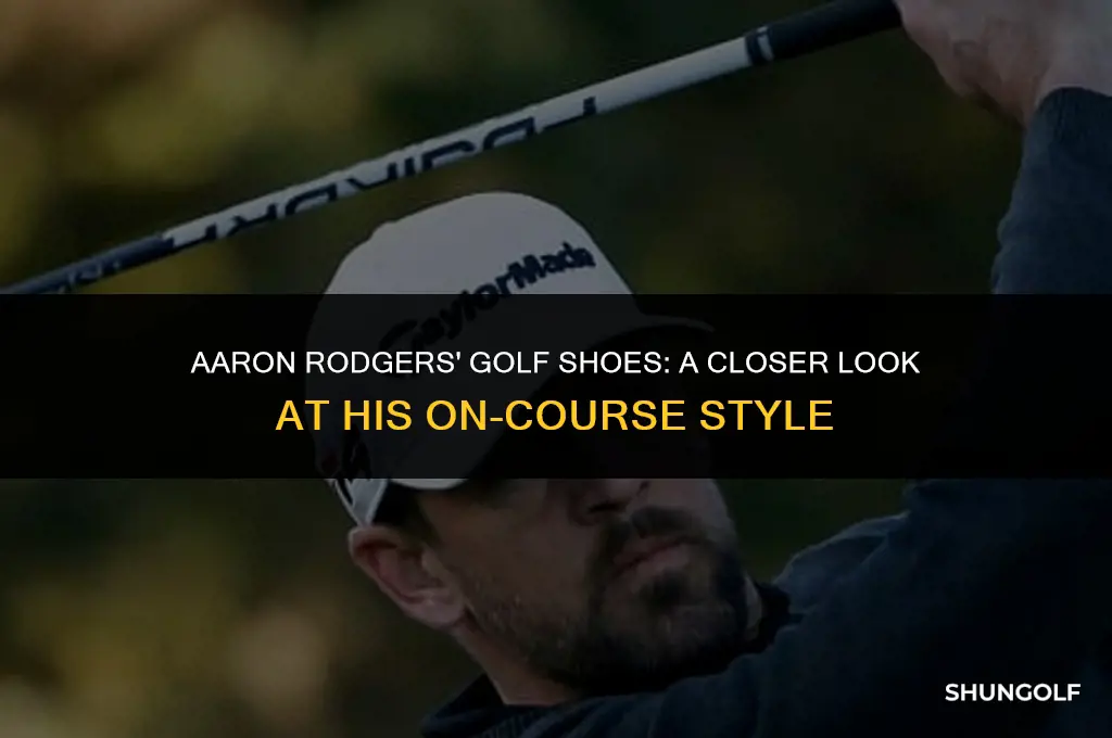 what golf shoes was aaron rodgers wearing