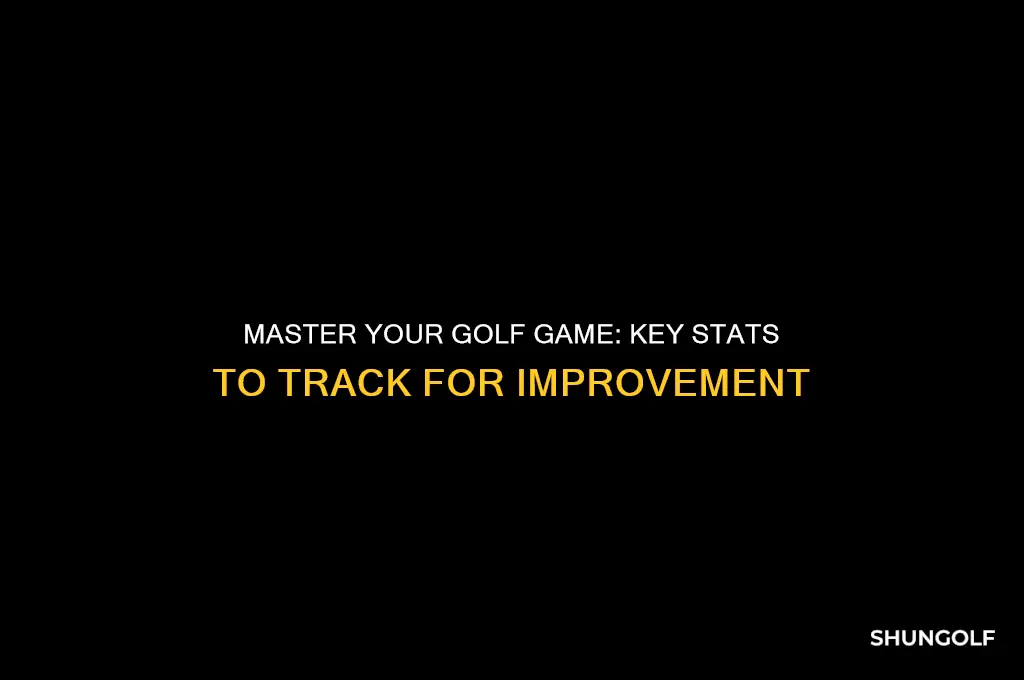 what golf stats should i track