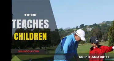 Golf's Life Lessons: Skills and Values for Kids on the Green