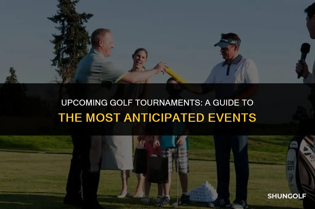 what golf tournament is coming up
