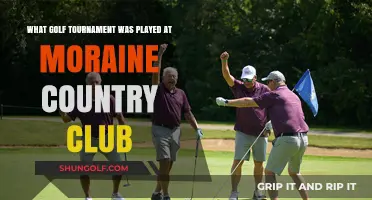 Moraine Country Club's Historic Golf Tournament: Unveiling the Prestigious Event