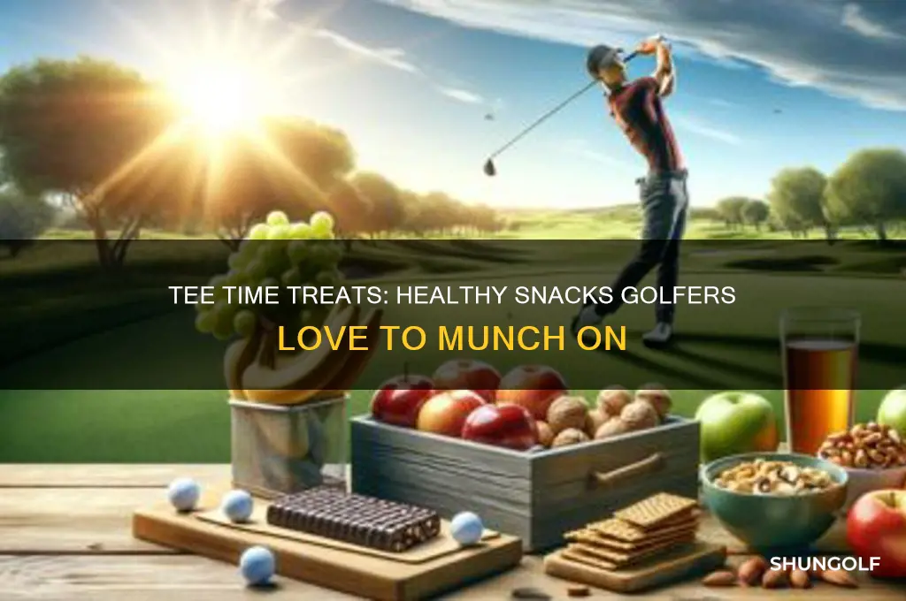 what golfer eat for snack