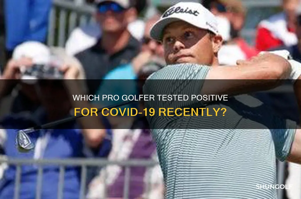 what golfer got covid