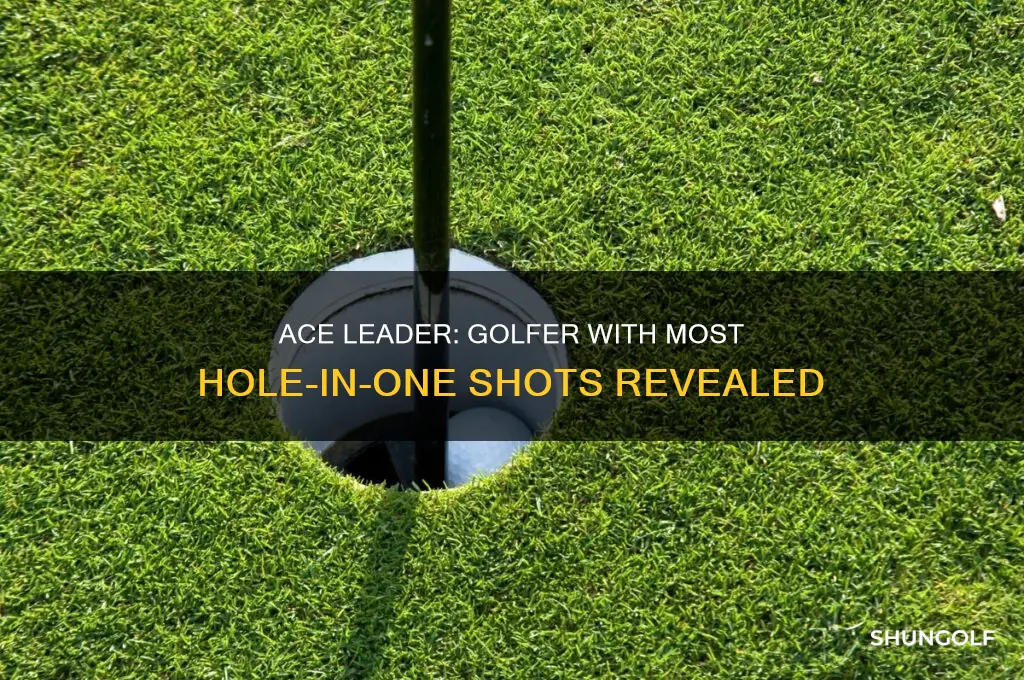 what golfer had the most hole in one shits
