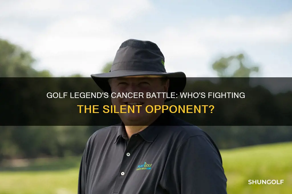 what golfer has cancer