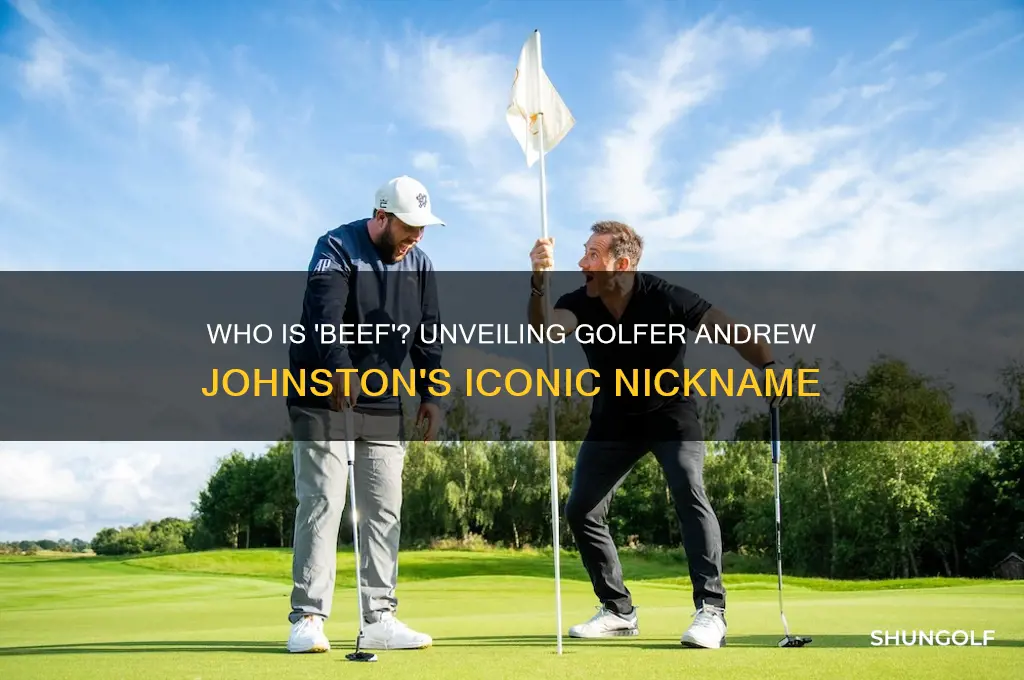 what golfer has knickname beef
