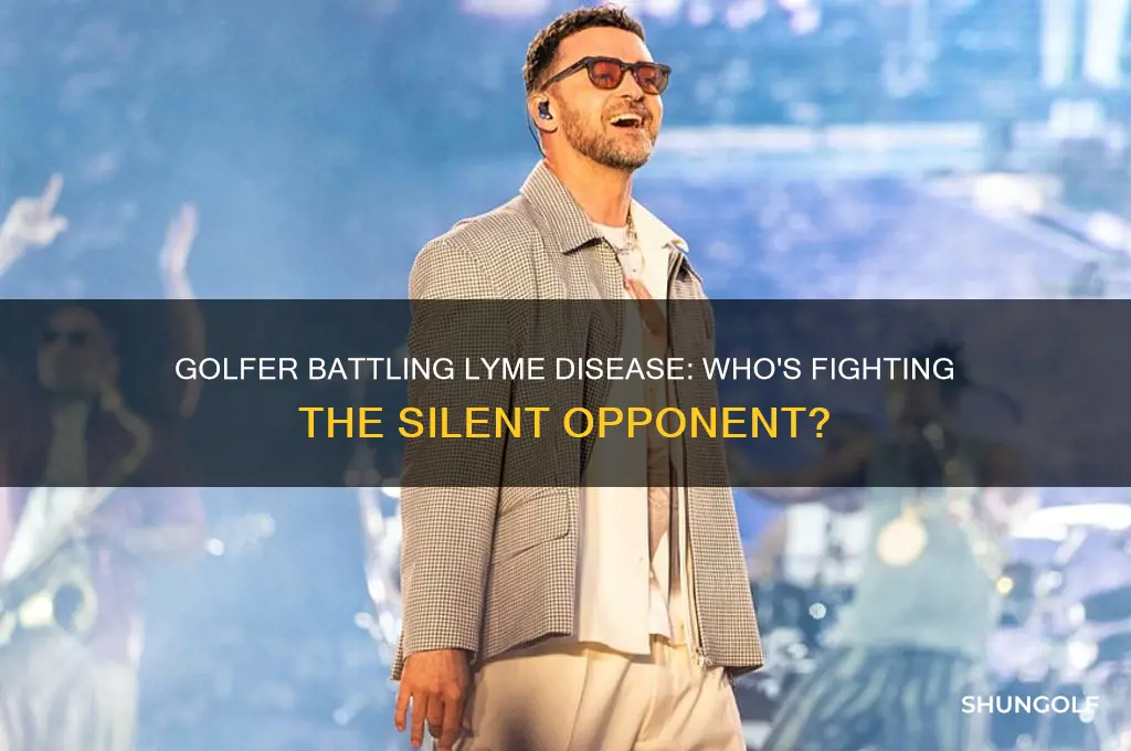 what golfer has lyme disease