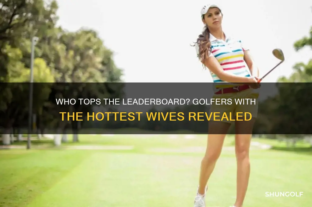 what golfer has the hottest wife