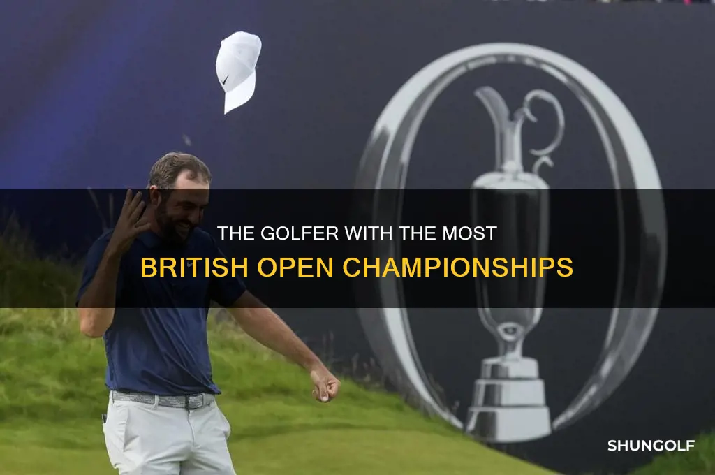 what golfer has won the most british opens