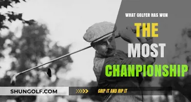 Golf's Greatest Champion: Who Holds the Most Championship Titles?