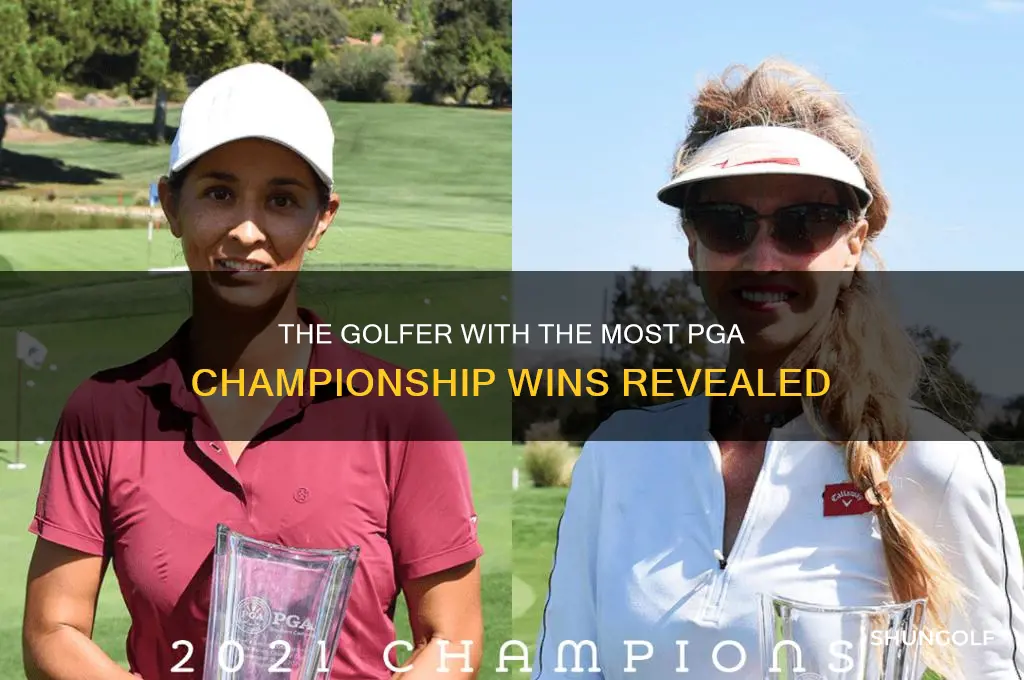 what golfer has won the most pga championships