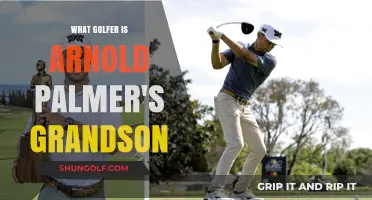 Who is Arnold Palmer's Grandson in the Golf World?