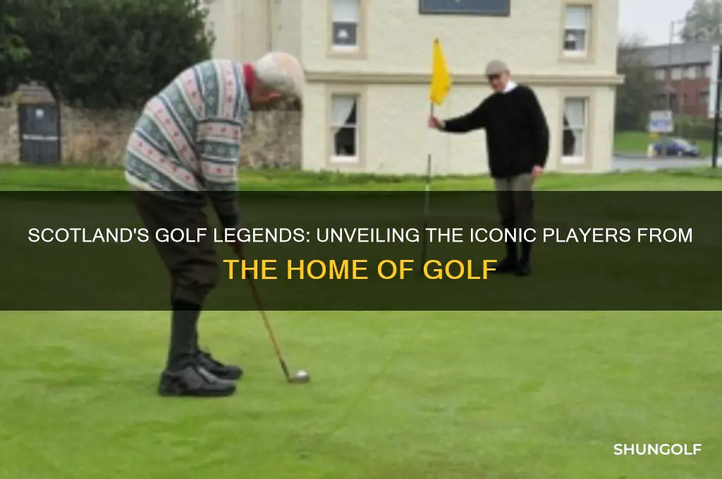 what golfer is from scotland