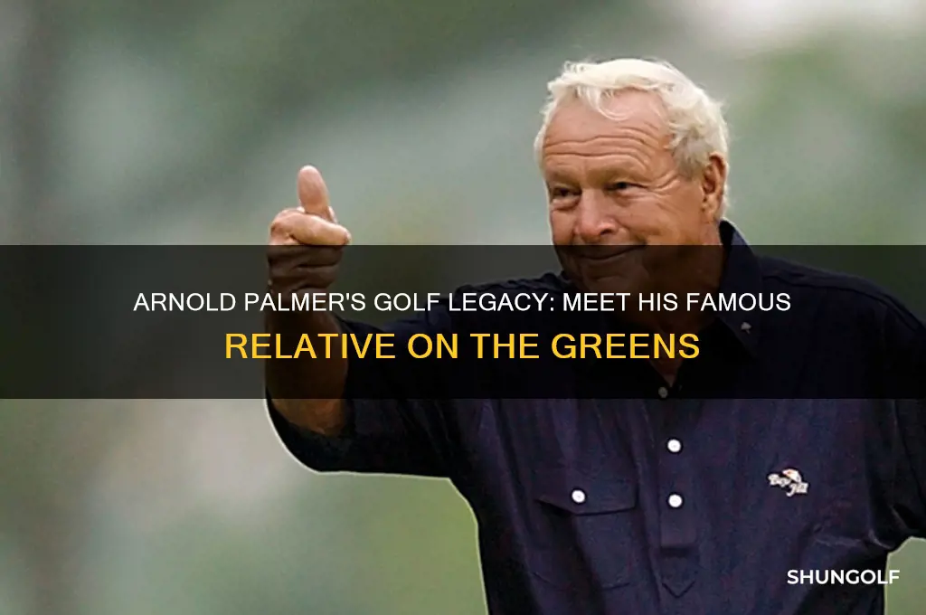 what golfer is related to arnold palmer