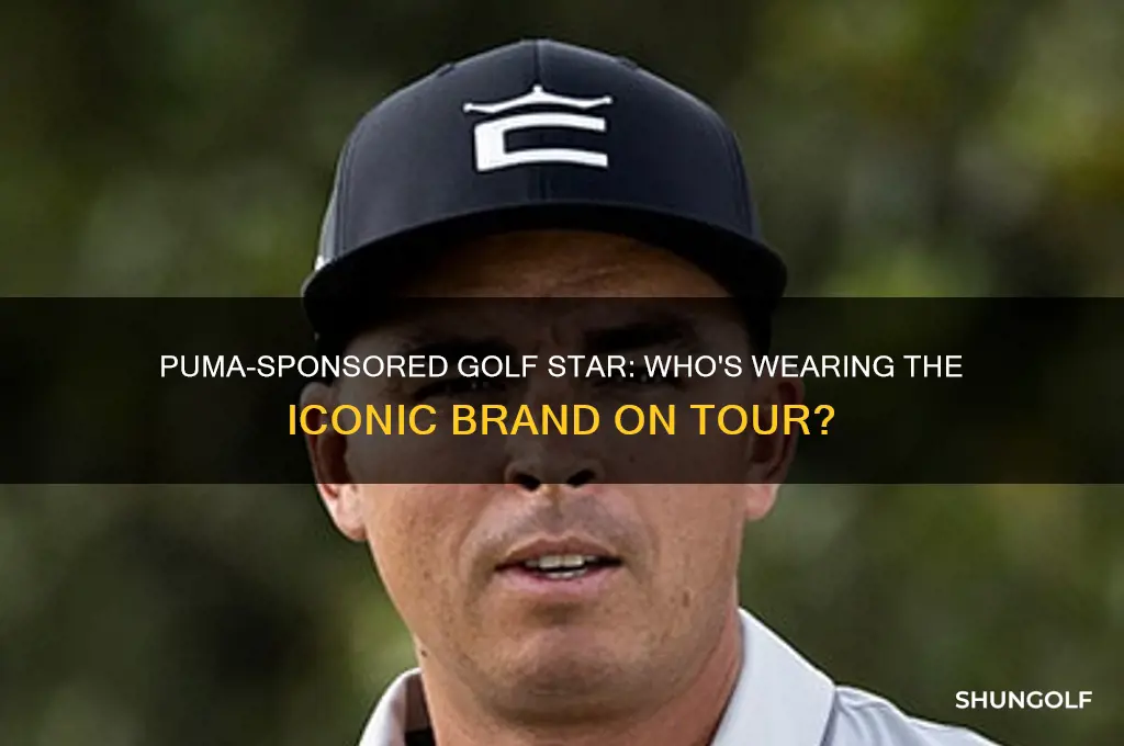 what golfer is sponsored by puma