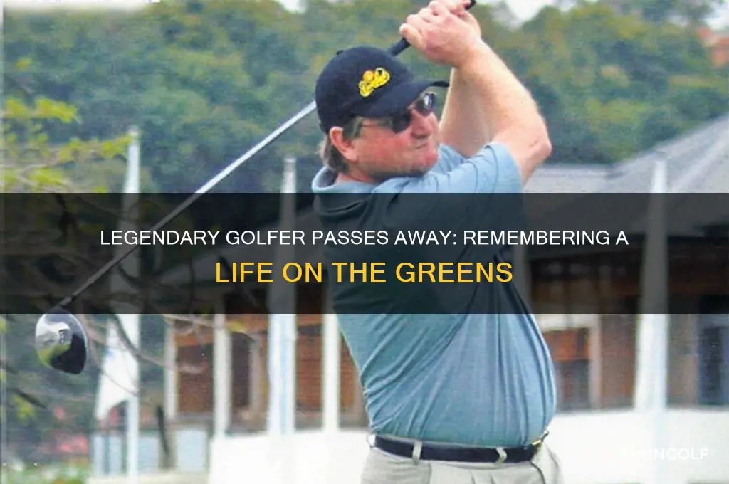 what golfer just passed