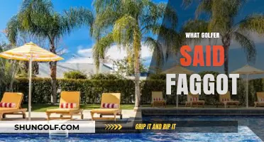 Golfer's Controversial Slur: Uncovering the 'Faggot' Incident and Fallout