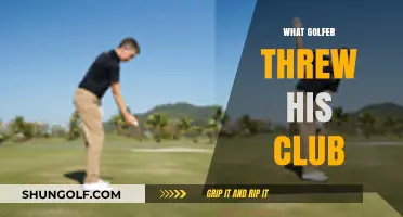 Golfer's Outburst: Who Infamously Threw Their Club in Frustration?