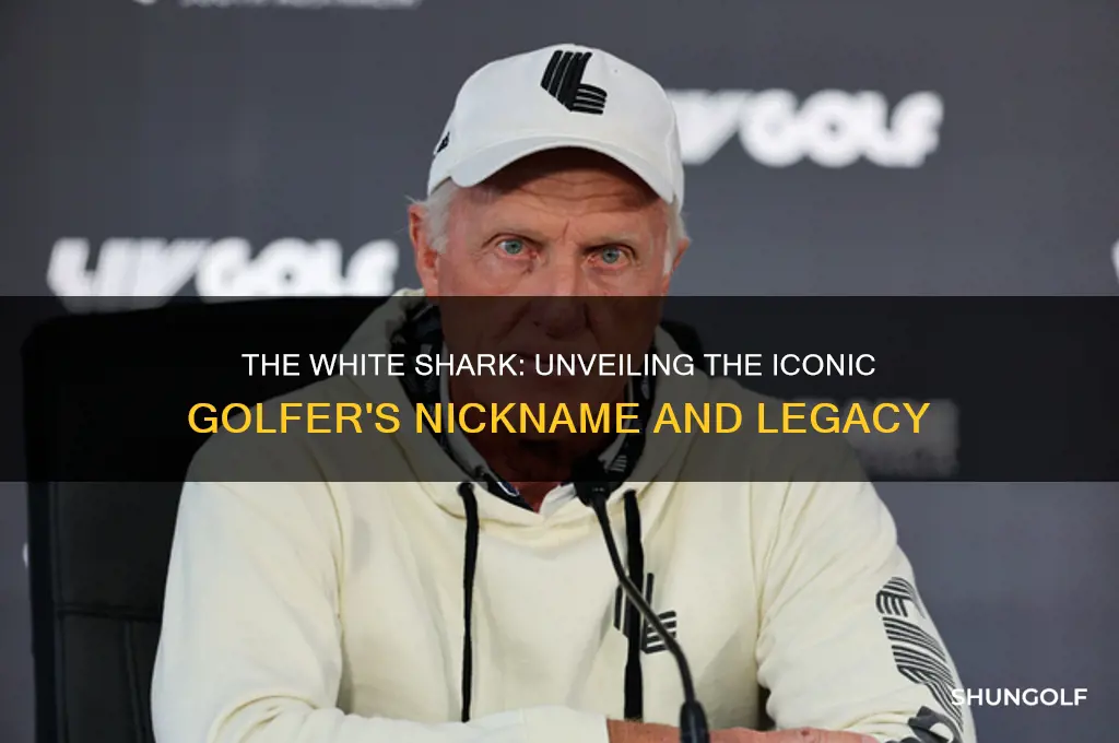 what golfer was called the white shark