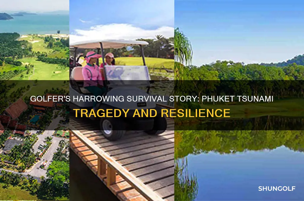 what golfer was in the phuket tsuname
